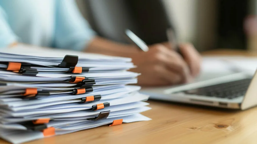 Documents and paperwork for a MaPrimeRenov grant application in France